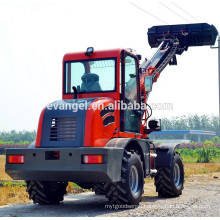 mini telescopic boom handler forklift wheel loader 1.5 tons